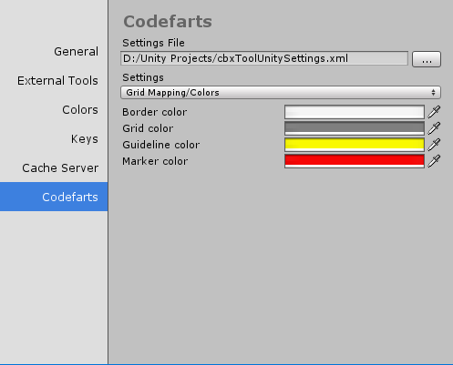 Color Settings